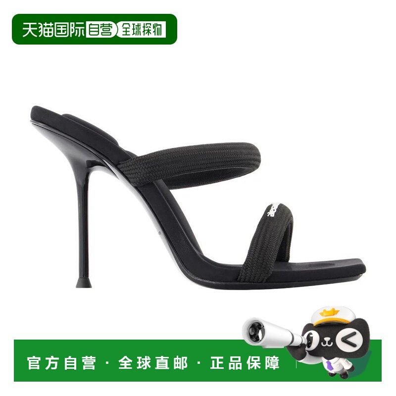 ALEXANDER WANG 女士凉鞋 30321S033 SS2023 黑色 Alexander Wang,女鞋,时装凉鞋,淘宝优惠券,粉丝福利购,淘宝优惠卷