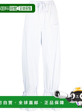 LEMAIRE 女士休闲裤 PA1005LF101641062 SS2023天蓝色阔腿裤卫裤