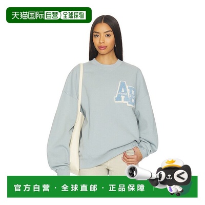1h可退 潮奢 ANINE BING 女士 Miles Letterman 宽松款运动衫 A08