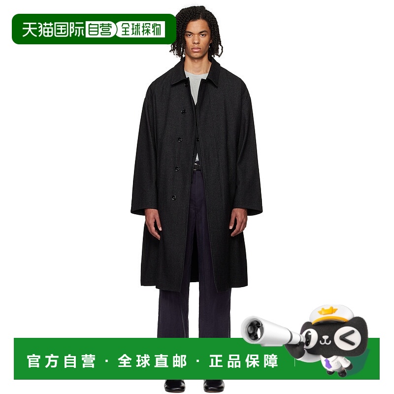 1h可退 潮奢 Lemaire 男士 灰色 Boxy 大衣 CO1067LF1319