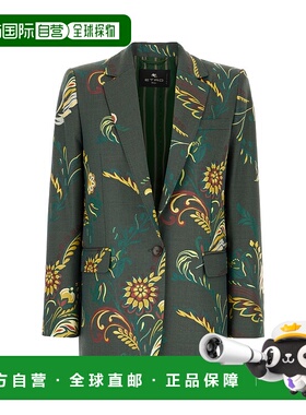 1h可退 潮奢 Etro 艾特罗 女士 多色聚酯混纺夹克 WRCA004299SABB