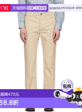1h可退 潮奢 ralph lauren rrl 拉夫 劳伦RRL 男士 灰白色 Chino