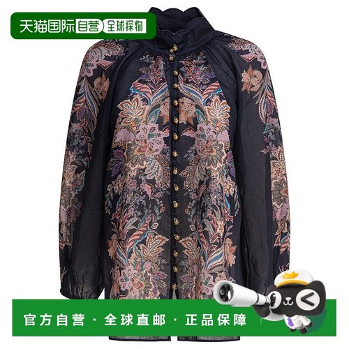 ZIMMERMANN 女士T恤 4273TSS251NAVMLTPAI CO 蓝色