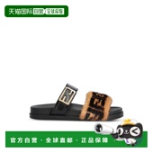 8X8710A 芬迪 潮奢 1h可退 Fendi Feel 饰凉拖 女士 徽标徽章装