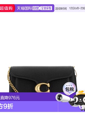COACH 女士斜挎包 CBF14B4BLACK SS2026 黑色 Coach Shoulder Bag