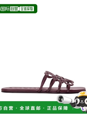 LOEWE 女士凉鞋 LPEA465X067240 SS2026 红色 Petal Anagram拖鞋