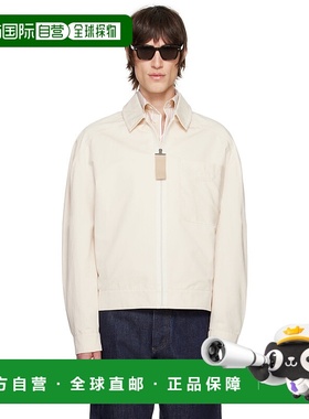 1h可退 潮奢 Jacquemus 男士 米色 The Linu 夹克 23H245BL013153