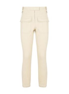 ACNE STUDIOS 女士休闲裤 AK0502ABP SS2022 白色 修身休闲裤