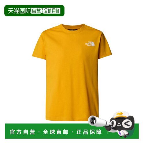 1h可退 THE NORTH FACE 男童T恤 NF0A8EFNK56P1 AW2025北面