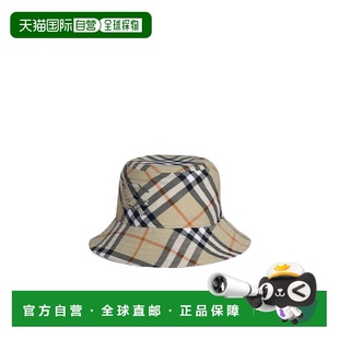 花色 BURBERRY AW2024 80947981 格纹渔夫帽子 女士帽子