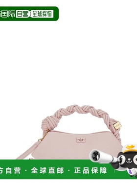GANNI 女士单肩包 B2100041868 SS2026 粉红色 Bou Mini Grained