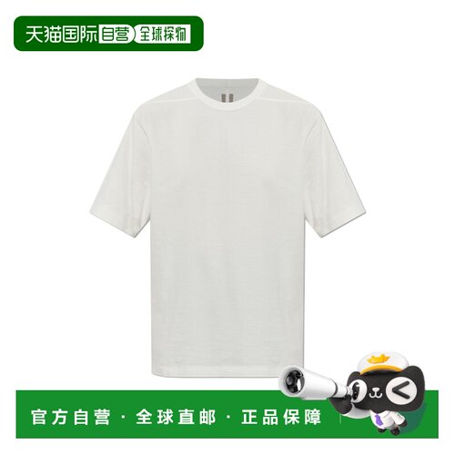 1h可退 RICK OWENS 女士T恤 RP02F5200JA11 AW2026 白色 短袖T恤