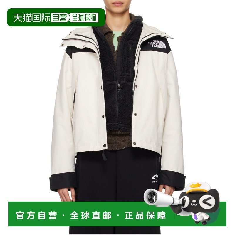 THE NORTH FACE 女士夹克 NF0A88YXROU SS2025 白色,运动服/休闲服装,运动茄克/外套,淘宝优惠券,粉丝福利购,淘宝优惠卷