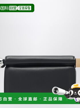 1h可退 潮奢 Jacquemus 女士 Rond Carre 黑色小包 BAW00356AC27L