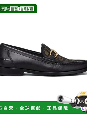 FENDI O’Lock皮革乐福鞋（英码）樂福鞋7D1550AJZFF0R7R男牛皮