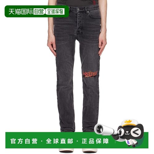 1h可退 潮奢 Ksubi 男士 黑色 Chitch Angst Sabbath 牛仔裤 MFA2