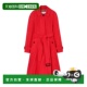 81186531 女士外套 SS2026 红色 喇叭形大衣 1h可退 长款 BURBERRY