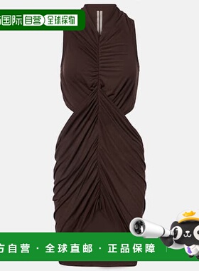 1h可退 潮奢 rick owens 瑞克 欧文斯 女士 Sunpeel 剪口褶皱迷你