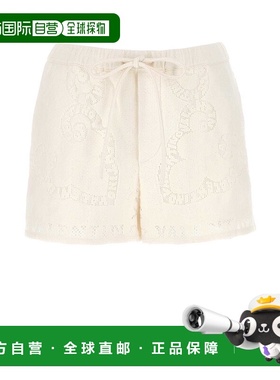 VALENTINO 女士休闲裤 2B3RF13T7M9A03 SS2023 白色短裤