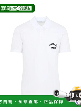 GIVENCHY 男士衬衫 BML00T3YSD100 SS2026 白色 Polo shirts