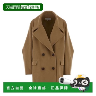 LOEWE 女士大衣 S359Y01XE8CAMEL SS2026 驼色 Camel wool coat