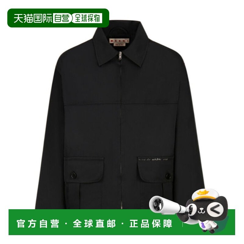 MARNI 男士夹克 JUMU0137MSUTP78900N99 SS2025 黑色