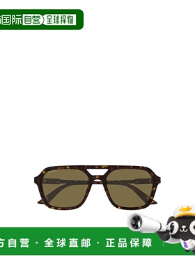 GUCCI 男士眼镜 GG1823SA002 SS2025 绿色 全框太阳镜古驰