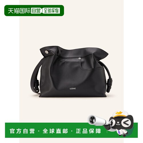 1h可退 LOEWE 女士手提包 100304634113000 CO 黑色 FLAMENCO sho