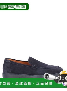 1h可退 潮奢 Doucal'S 男士 乐福鞋 blue蓝色 舒适时尚