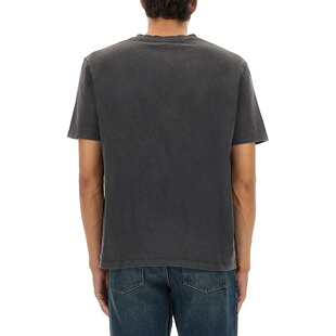 AW2025 BALMAIN FH1EG000BC72YGD T恤 灰色 男士