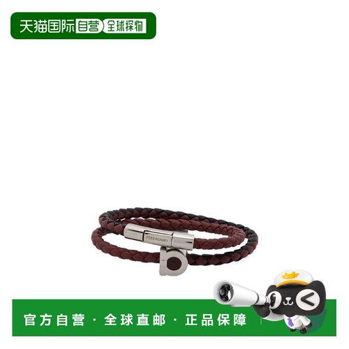 SALVATORE FERRAGAMO 男士手链手镯 770404791068 SS2026手绳