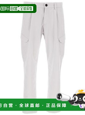 HERNO 男士休闲裤 PT000076U12503Z7400 SS2025 绿色工装裤