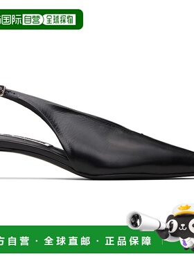 1h可退 潮奢 Jil Sander 吉尔 桑达 女士 黑色中跟鞋 J15WP0128P8