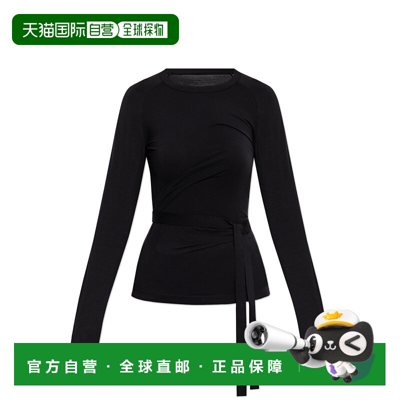 1h可退 Y-3 女士背心吊带 JD60030BLACK AW2025 黑色 Top with de