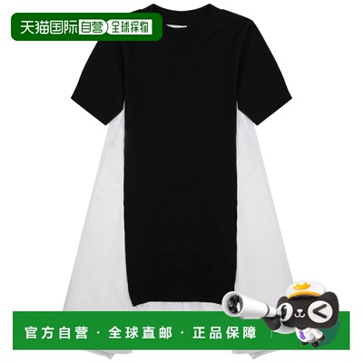 1h可退 潮奢 Sacai 女士 府绸 X 针织中长连衣裙 2507764