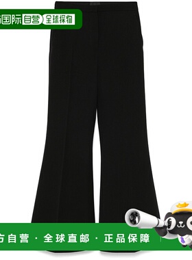 GIVENCHY 女士休闲裤 BW515W15YR001 SS2025 黑色喇叭裤西装裤