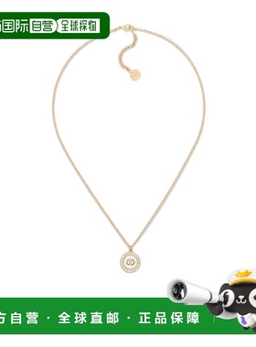 DIOR 女士项链 N2636WOMVED26E SS2024 黄色 Petit CD 徽标项链