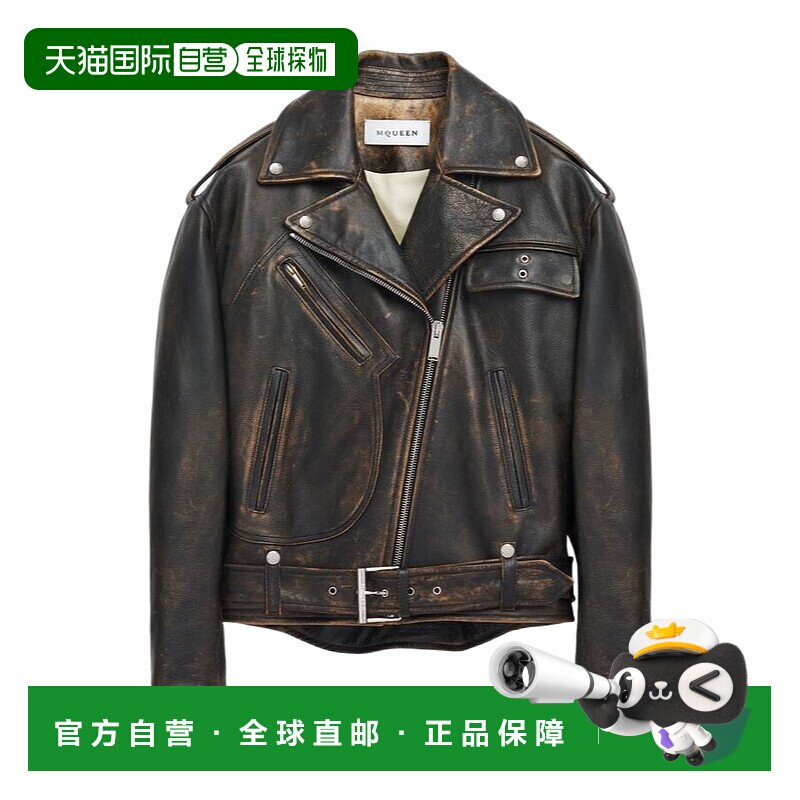 ALEXANDER MCQUEEN 女士外套皮衣 SS2025 833758Q5APD2122