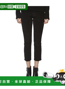 DSQUARED2 女士休闲裤 QLB016240737900NERO AW2018直筒裤九分裤