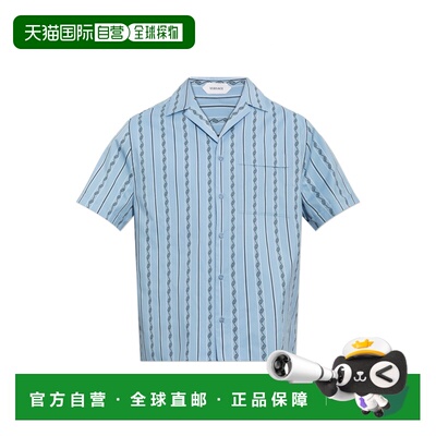 VERSACE 男士衬衫 10253961A184562U2L0 AW2026 蓝色