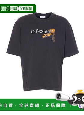 1h可退 潮奢 off-white 男士 標誌印花圓領 T 卹 OMAA120F25JER00