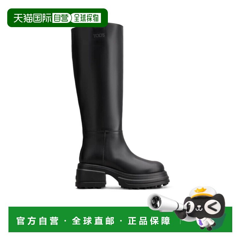 TOD'S 女士靴子 XXW84K0HN40GOCB999 SS2025 黑色长筒靴女靴