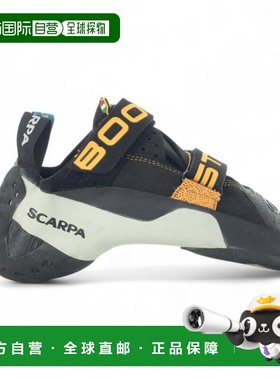 Scarpa男士Booster黑/橙攀岩鞋 70060-000
