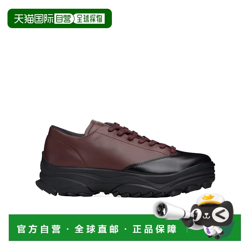 1h可退 Y-3 男士休闲鞋 JQ4558 AW2025 深棕色 GSG9 低帮运动鞋