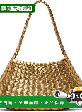 1h可退 潮奢 DRAGON DIFFUSION 女士 金色 Rosanna 单肩包 8943