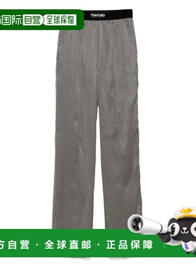 1h可退 TOM FORD 女士休闲裤 PAW397FAP236ZBLAW AW2025 黑色