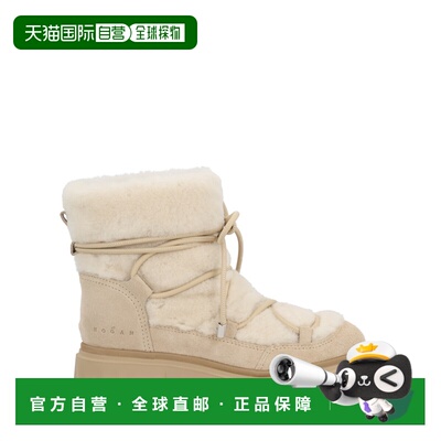 奢淘 HOGAN 毛皮及踝靴 女 HXW7000FV70ULB厚底女靴