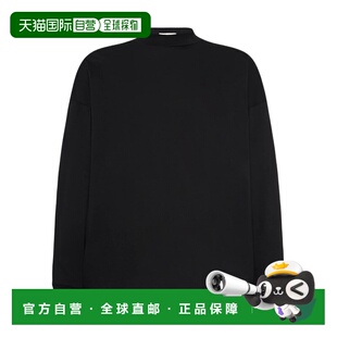 T恤 288K291BLK AW2024 THE 长袖 男士 黑色 小高领T恤 ROW