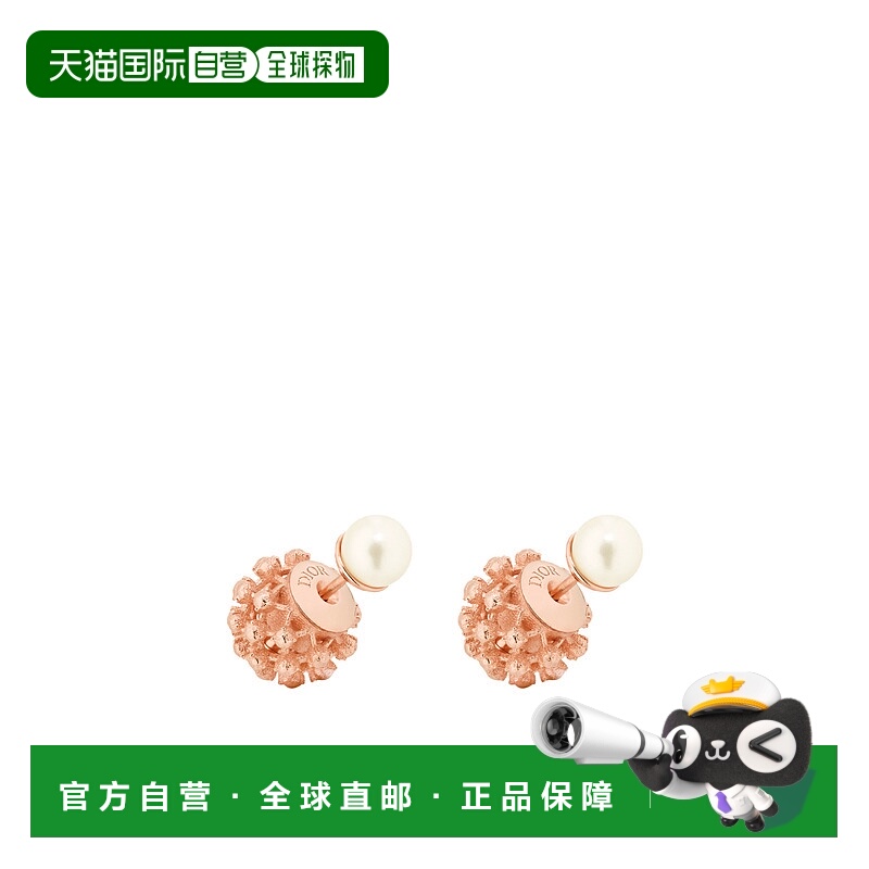 1h可退 DIOR 女士耳饰 E4203WOMRSD10W AW2025 粉红色 Tribales