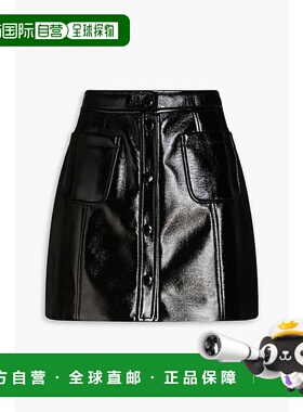 1h可退 潮奢 CLAUDIE PIERLOT 女士 迷你半身裙 CFPJU00547BLACK